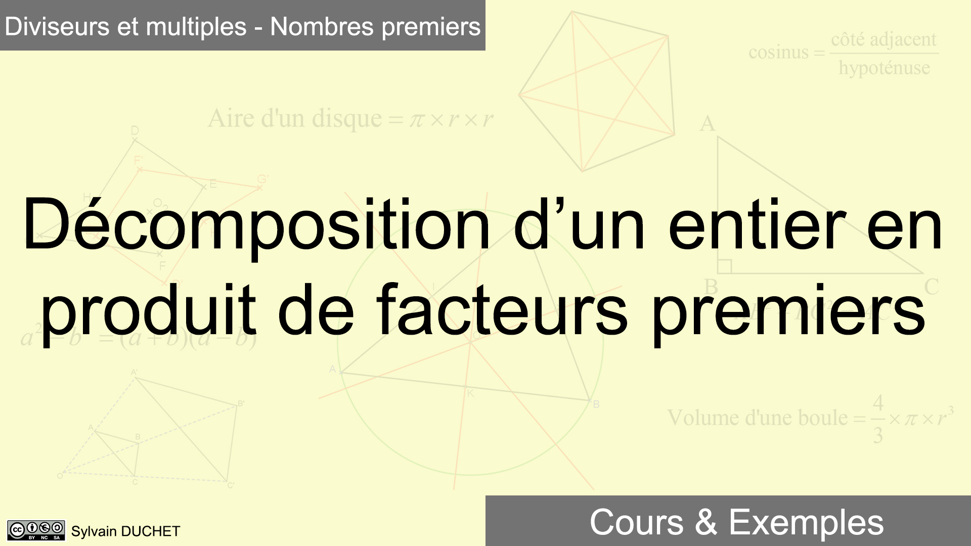 Décomposer 360 En Produit De Facteur Premier Pod - Décomposition d'un entier en produit de facteurs premiers